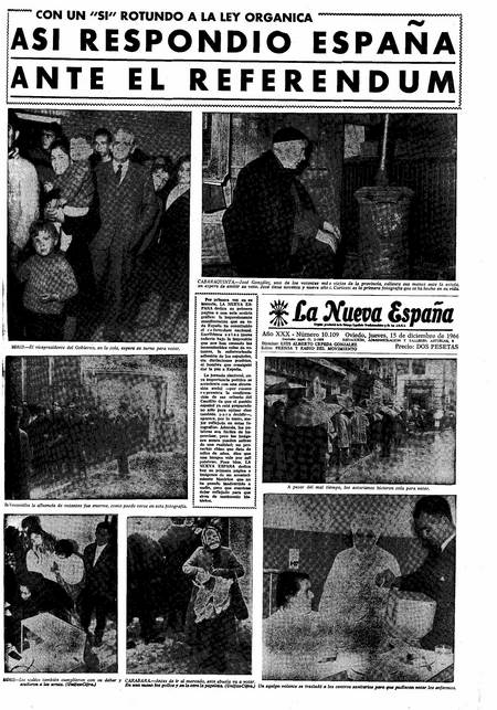 Portada Jueves 15 de Diciembre de 1966