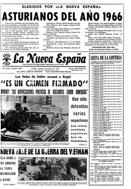 Portada Viernes 6 de  de 1967