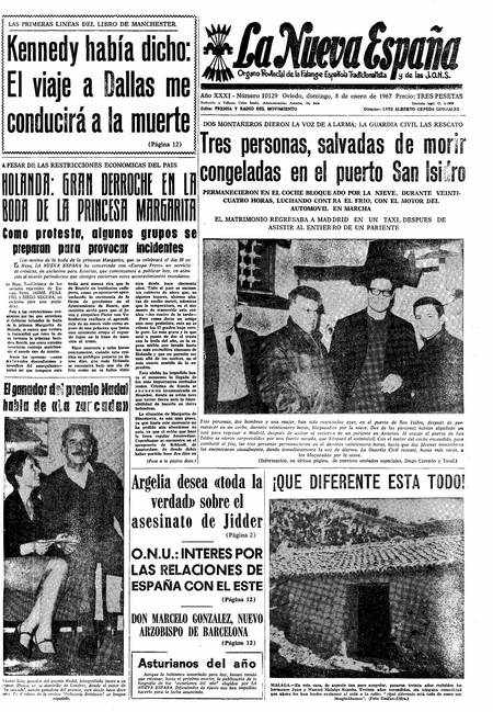 Portada Domingo 8 de  de 1967