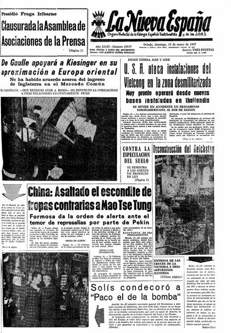 Portada Domingo 15 de  de 1967