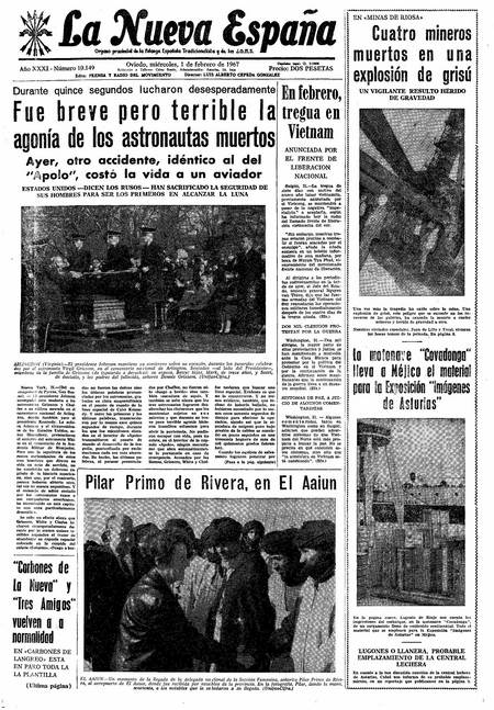 Portada Miércoles 1 de  de 1967