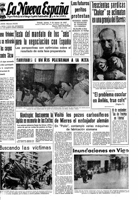 Portada Jueves 9 de  de 1967