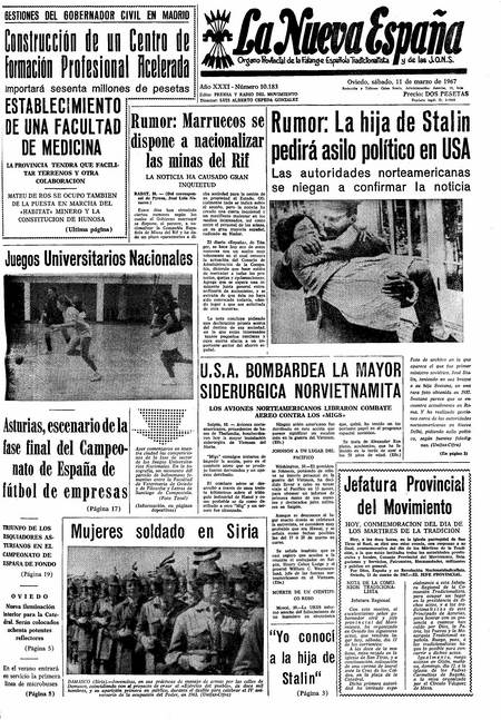 Portada Sábado 11 de  de 1967