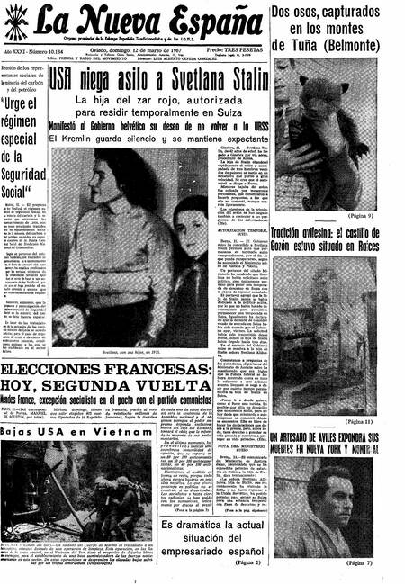 Portada Domingo 12 de  de 1967