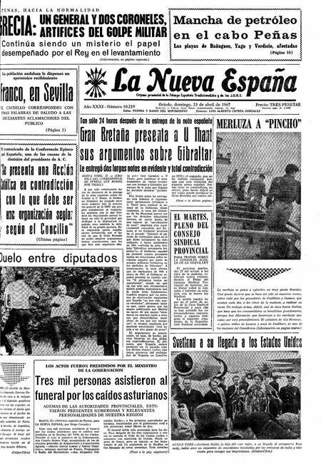 Portada Domingo 23 de  de 1967