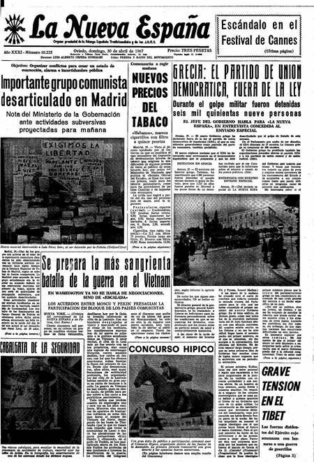 Portada Domingo 30 de  de 1967
