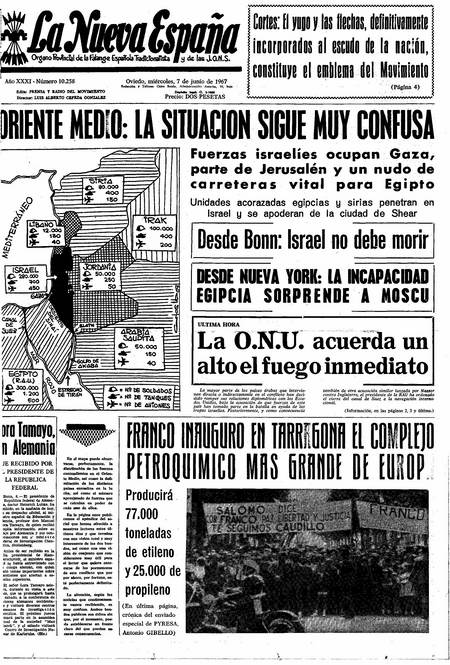 Portada Miércoles 7 de  de 1967