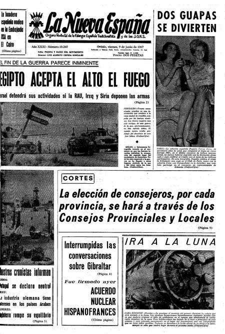Portada Viernes 9 de  de 1967