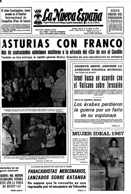 Portada Jueves 6 de  de 1967