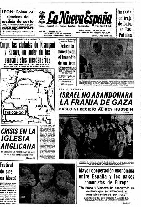 Portada Viernes 7 de  de 1967