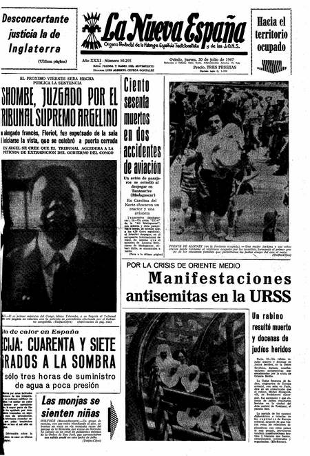 Portada Jueves 20 de  de 1967