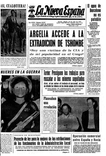 Portada Sábado 22 de  de 1967