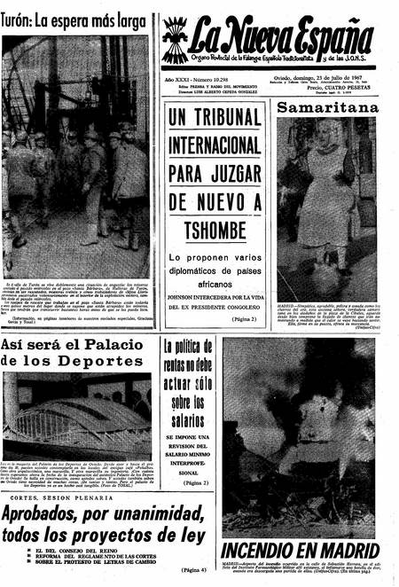 Portada Domingo 23 de  de 1967