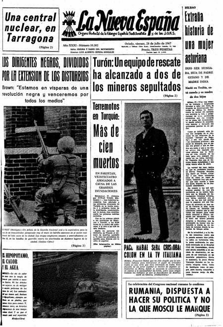 Portada Viernes 28 de  de 1967