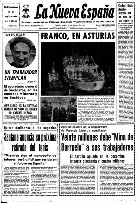 Portada Jueves 31 de  de 1967