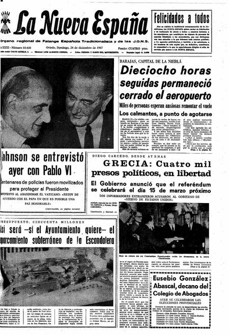 Portada Domingo 24 de Diciembre de 1967