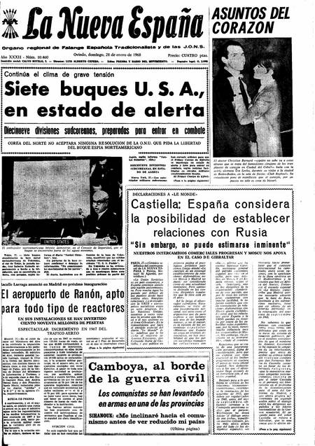 Portada Domingo 28 de  de 1968