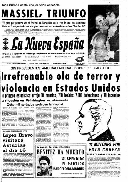 Portada Domingo 7 de  de 1968