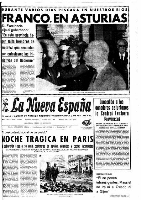 Portada Domingo 12 de  de 1968