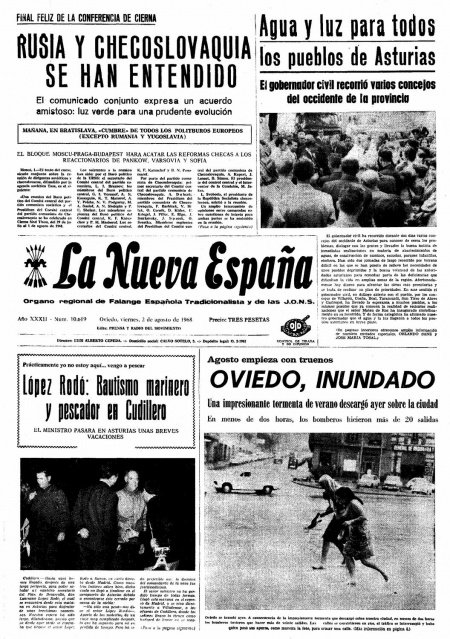 Portada Viernes 2 de  de 1968