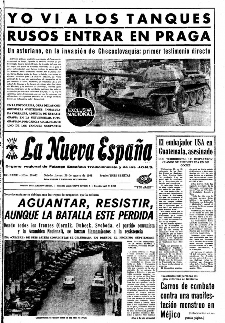 Portada Jueves 29 de  de 1968