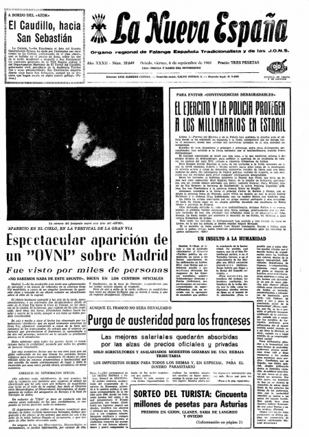 Portada Viernes 6 de  de 1968