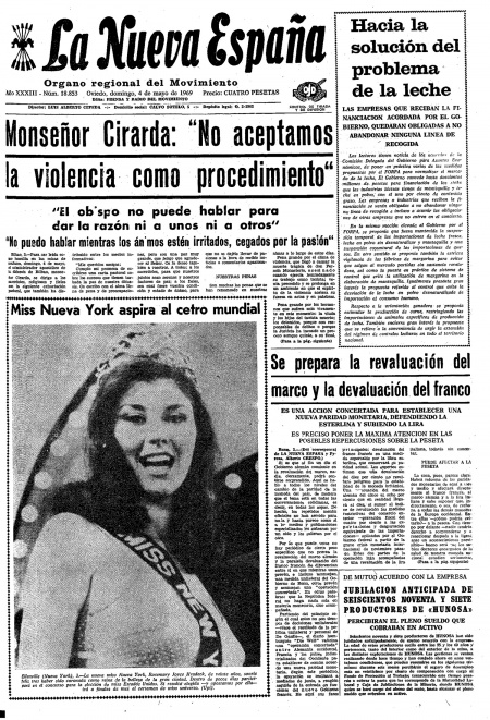 Portada Domingo 4 de  de 1969