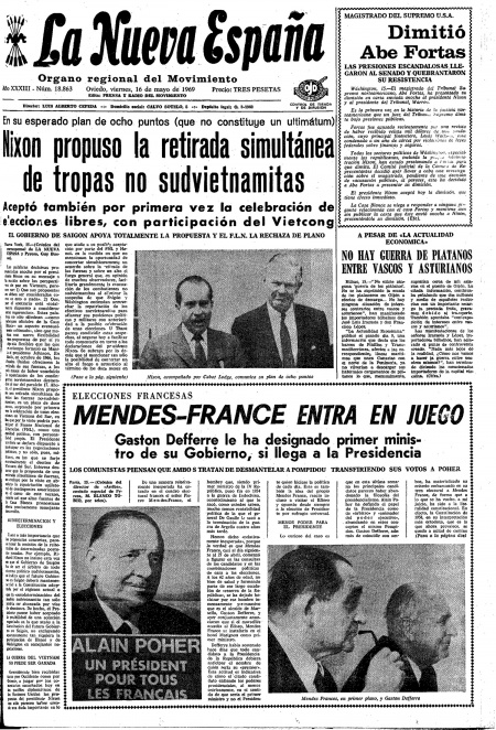 Portada Viernes 16 de  de 1969