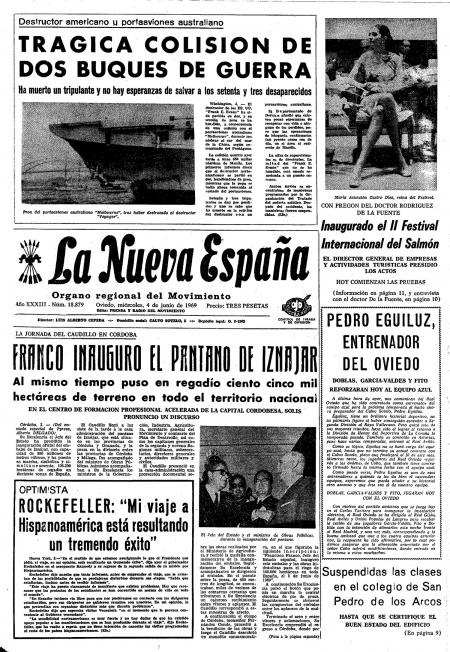 Portada Miércoles 4 de  de 1969