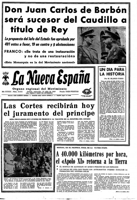 Portada Miércoles 23 de  de 1969