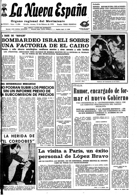 Portada Viernes 13 de  de 1970