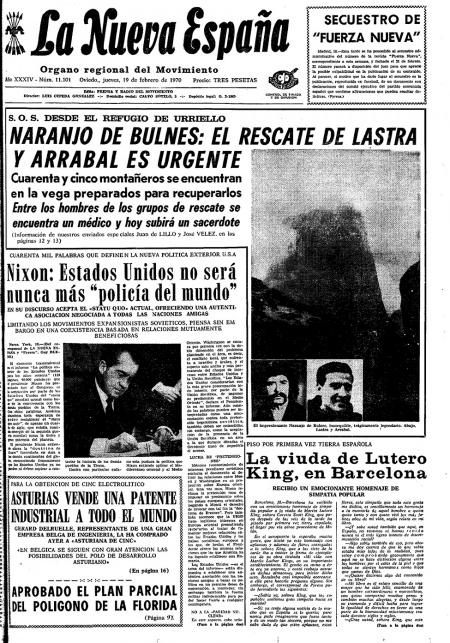 Portada Jueves 19 de  de 1970