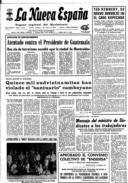 Portada Viernes 1 de  de 1970