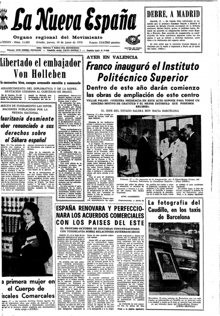 Portada Jueves 18 de  de 1970