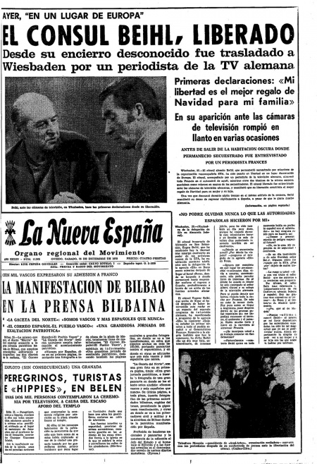 Portada Sábado 26 de Diciembre de 1970