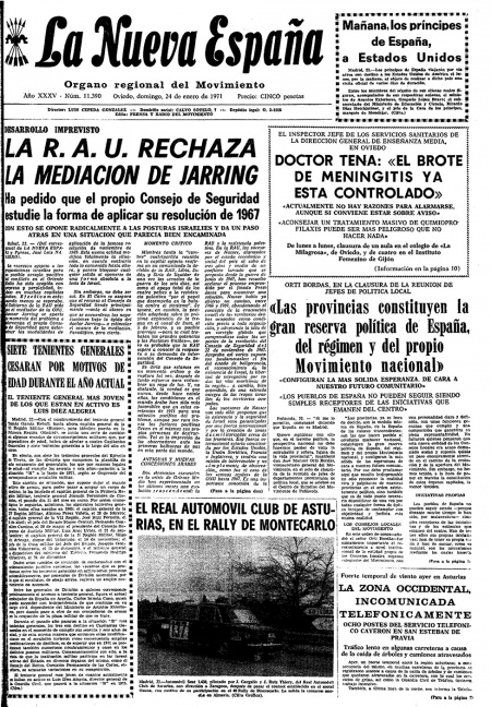 Portada Domingo 24 de  de 1971