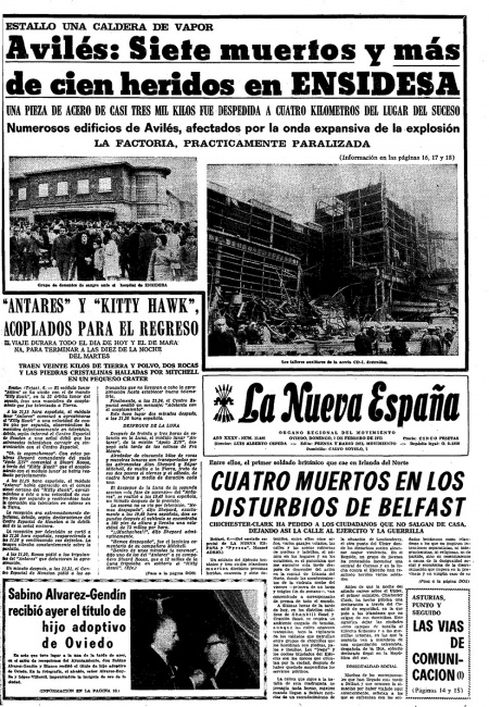 Portada Domingo 7 de  de 1971