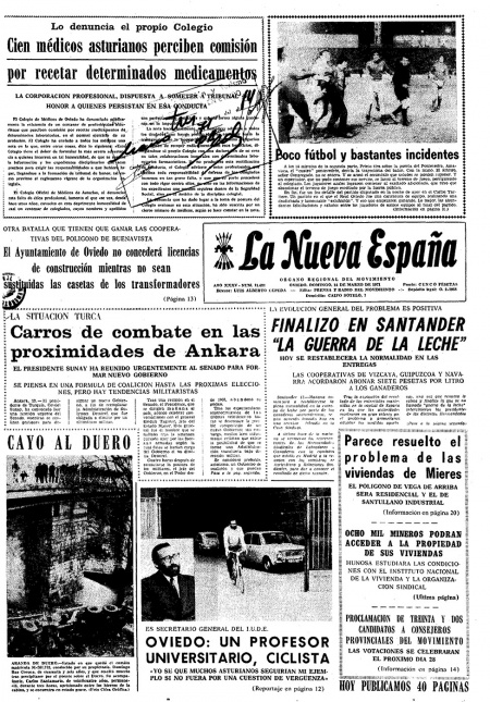 Portada Domingo 14 de  de 1971
