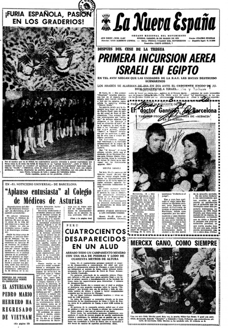 Portada Sábado 20 de  de 1971