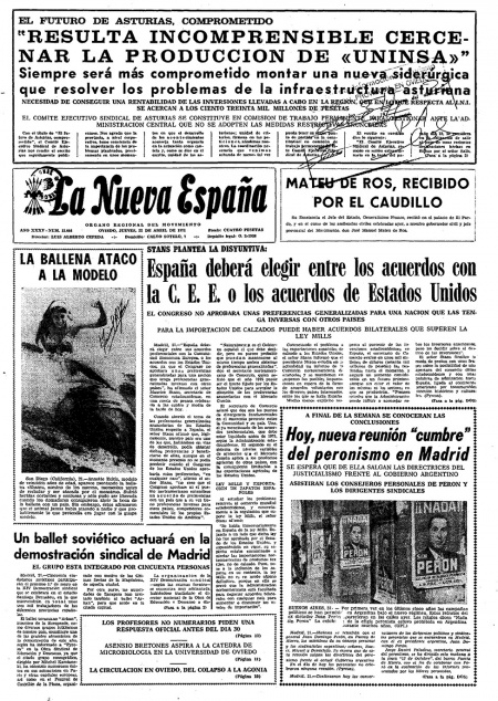 Portada Jueves 22 de  de 1971