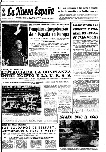 Portada Jueves 27 de  de 1971