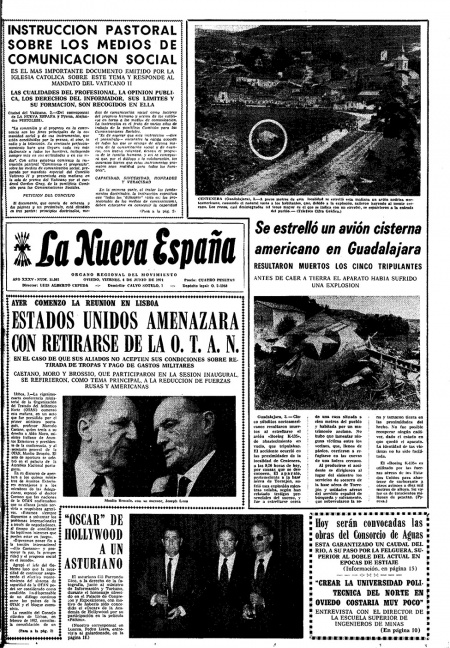 Portada Viernes 4 de  de 1971