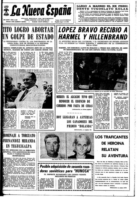 Portada Domingo 6 de  de 1971