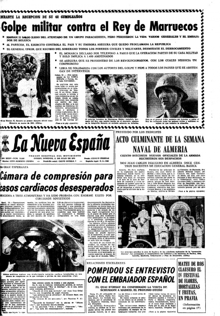 Portada Domingo 11 de  de 1971