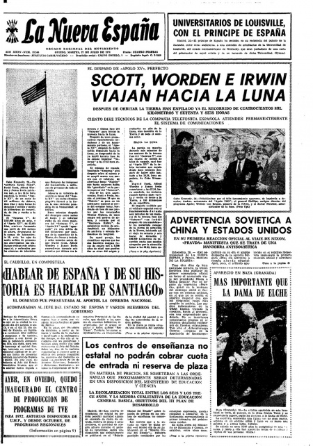 Portada Martes 27 de  de 1971