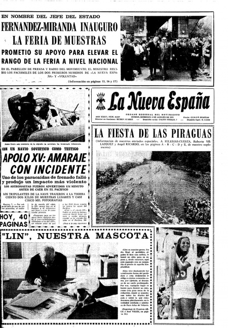 Portada Domingo 8 de  de 1971
