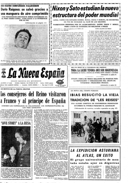 Portada Viernes 7 de  de 1972