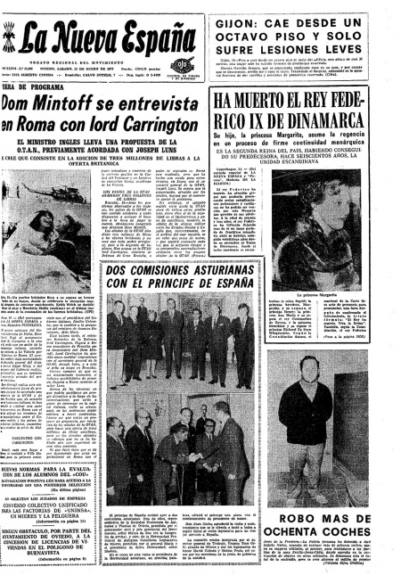 Portada Sábado 15 de  de 1972