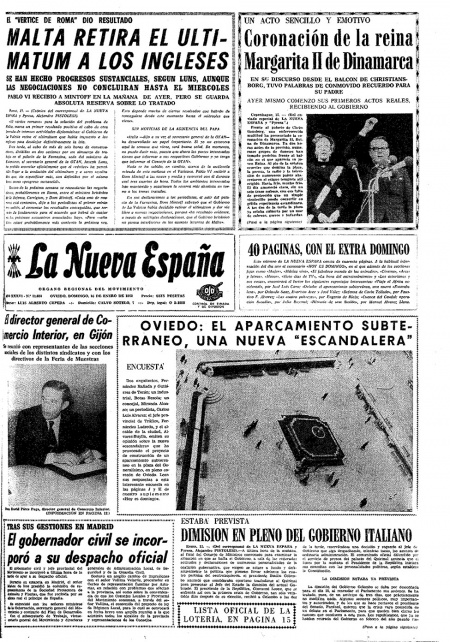 Portada Domingo 16 de  de 1972