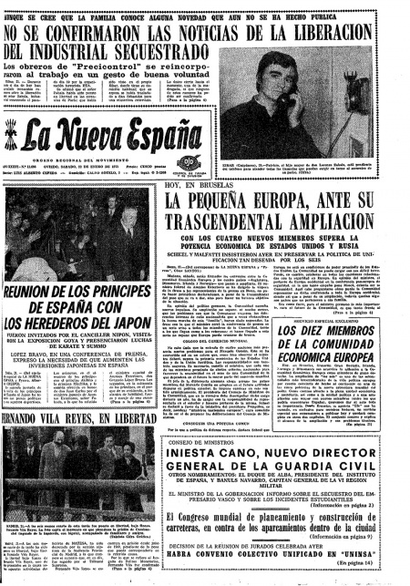 Portada Sábado 22 de  de 1972